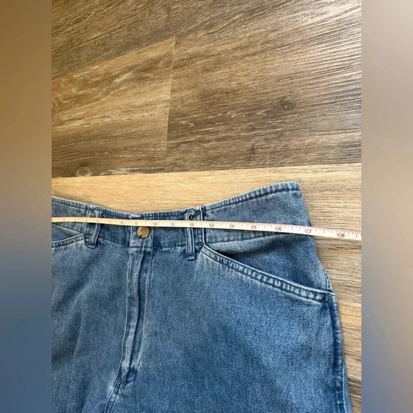 BAGATELLE VINTAGE Women’s Medium Wash Baggy Cargo Light Weight Jeans Size 14 - Picture 10 of 10